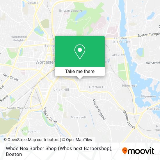 Who's Nex Barber Shop (Whos next Barbershop) map