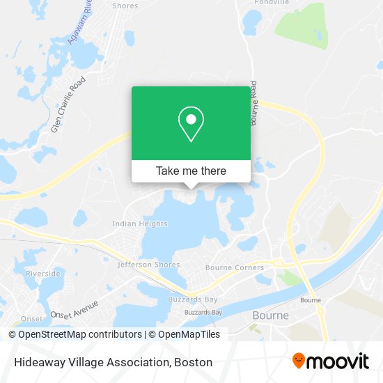 Hideaway Village Association map