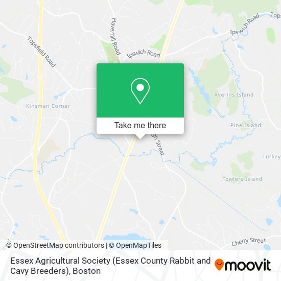 Essex Agricultural Society (Essex County Rabbit and Cavy Breeders) map