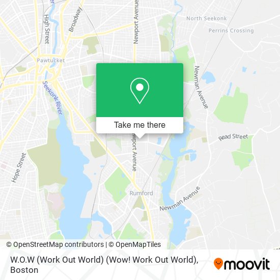 Mapa de W.O.W (Work Out World) (Wow! Work Out World)