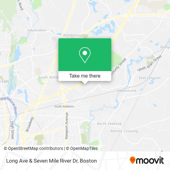 Long Ave & Seven Mile River Dr map