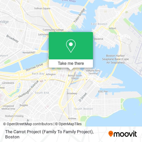 The Carrot Project (Family To Family Project) map