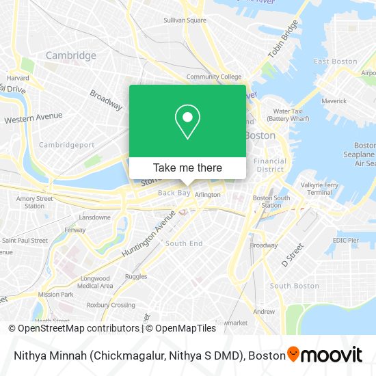 Mapa de Nithya Minnah (Chickmagalur, Nithya S DMD)