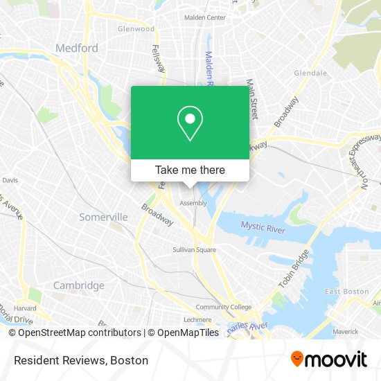Resident Reviews map