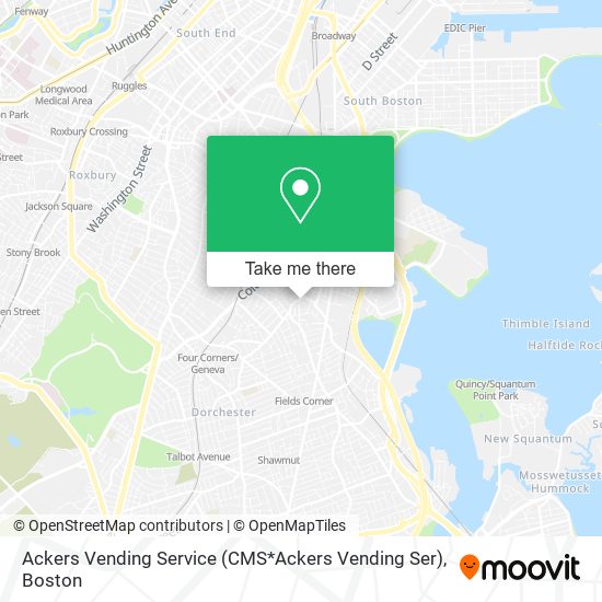 Ackers Vending Service (CMS*Ackers Vending Ser) map