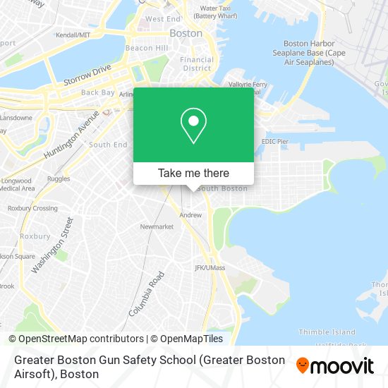 Mapa de Greater Boston Gun Safety School (Greater Boston Airsoft)