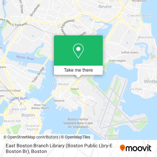 East Boston Branch Library (Boston Public Lbry-E Boston Br) map