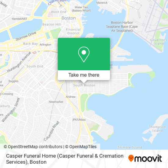 Casper Funeral Home (Casper Funeral & Cremation Services) map