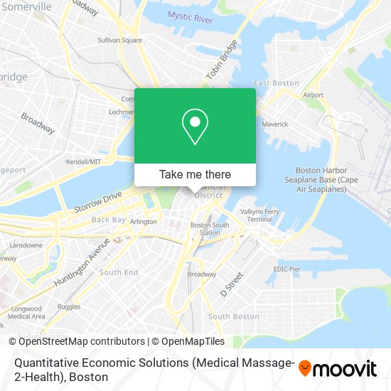 Quantitative Economic Solutions (Medical Massage-2-Health) map