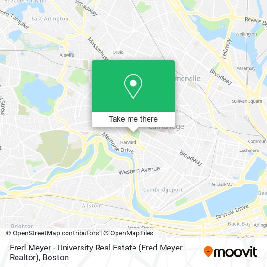 Mapa de Fred Meyer - University Real Estate (Fred Meyer Realtor)