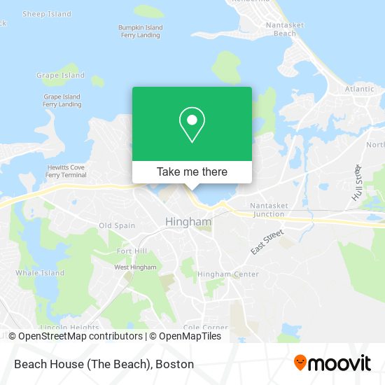 Beach House (The Beach) map