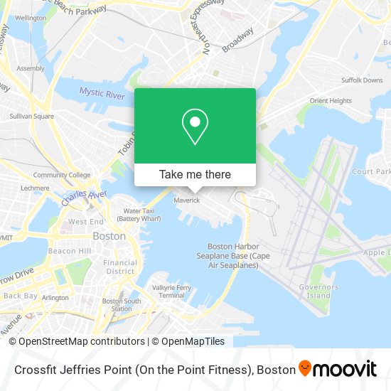 Crossfit Jeffries Point (On the Point Fitness) map