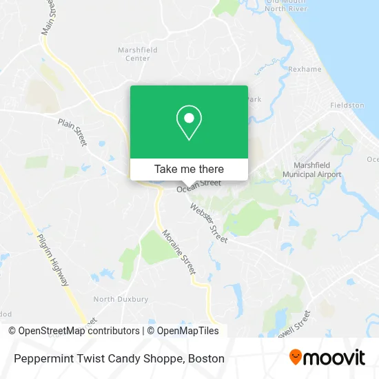 Peppermint Twist Candy Shoppe map