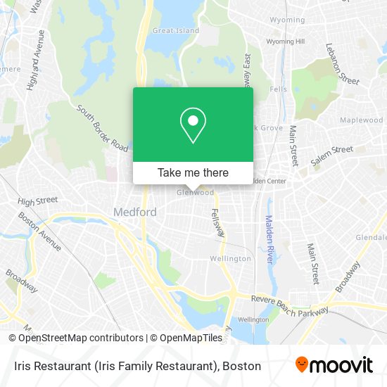 Mapa de Iris Restaurant (Iris Family Restaurant)