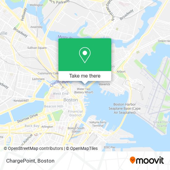 ChargePoint map