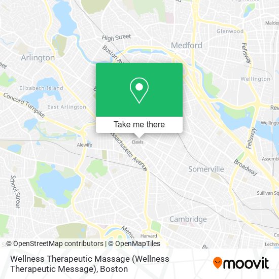 Wellness Therapeutic Massage (Wellness Therapeutic Message) map