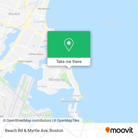 Beach Rd & Myrtle Ave map
