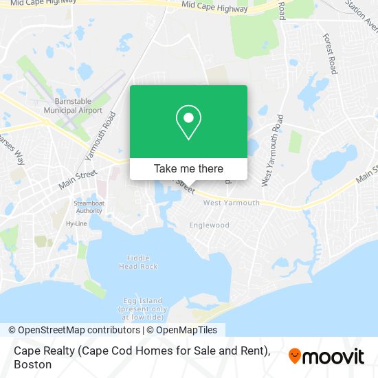 Cape Realty (Cape Cod Homes for Sale and Rent) map