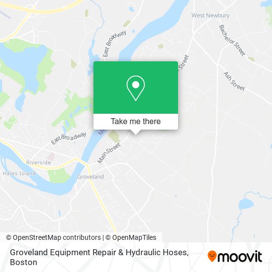 Groveland Equipment Repair & Hydraulic Hoses map