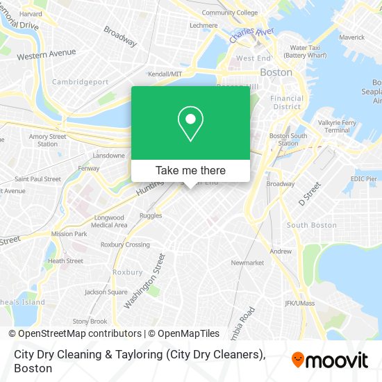 City Dry Cleaning & Tayloring (City Dry Cleaners) map