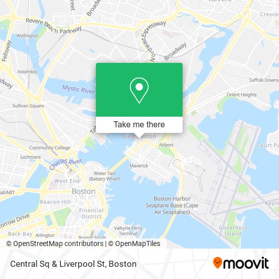 Central Sq & Liverpool St map