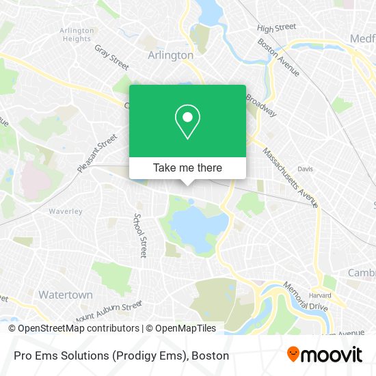 Pro Ems Solutions (Prodigy Ems) map
