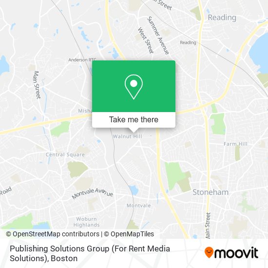 Mapa de Publishing Solutions Group (For Rent Media Solutions)