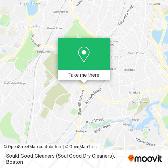 Sould Good Cleaners (Soul Good Dry Cleaners) map