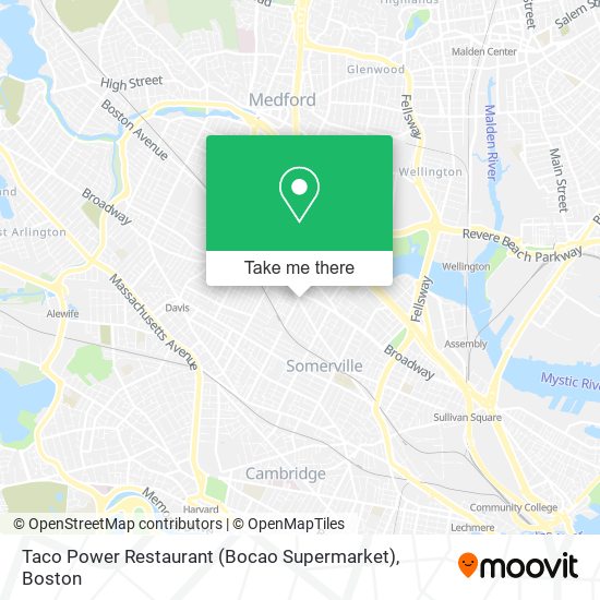 Taco Power Restaurant (Bocao Supermarket) map