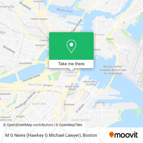 M G News (Hawkey G Michael Lawyer) map