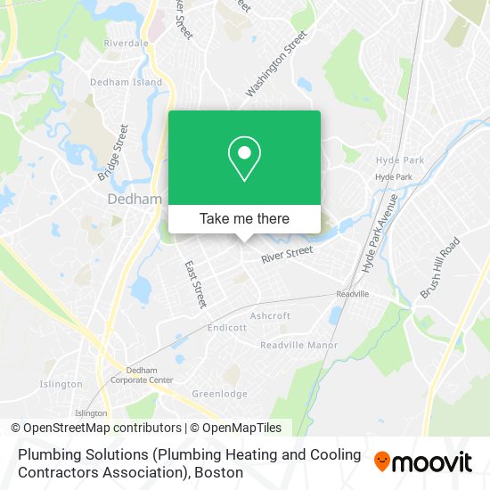 Mapa de Plumbing Solutions (Plumbing Heating and Cooling Contractors Association)