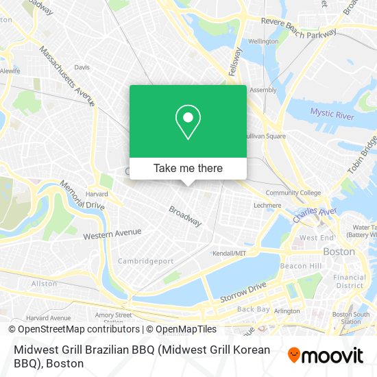 Midwest Grill Brazilian BBQ map