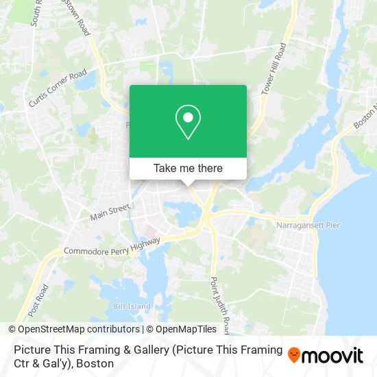 Mapa de Picture This Framing & Gallery (Picture This Framing Ctr & Gal'y)