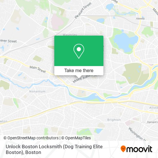 Mapa de Unlock Boston Locksmith (Dog Training Elite Boston)