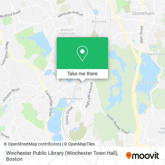 Winchester Public Library (Winchester Town Hall) map