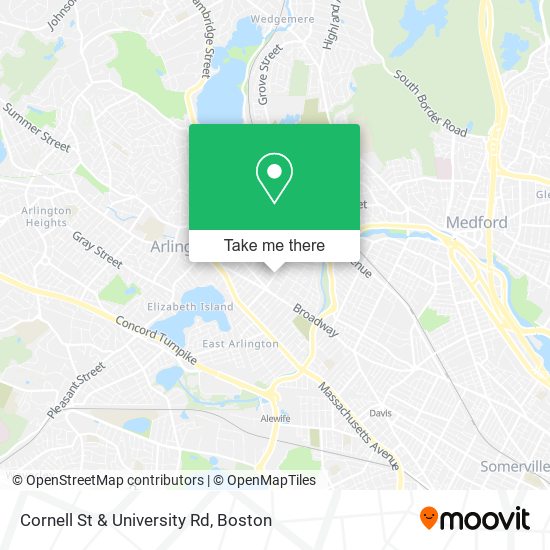 Mapa de Cornell St & University Rd