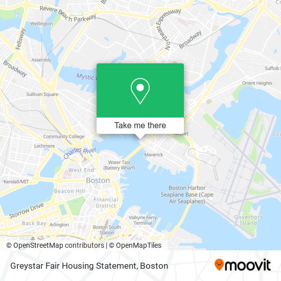 Mapa de Greystar Fair Housing Statement