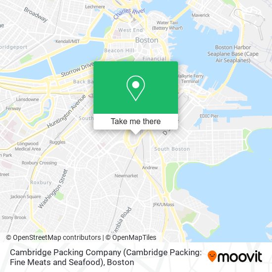 Cambridge Packing Company (Cambridge Packing: Fine Meats and Seafood) map