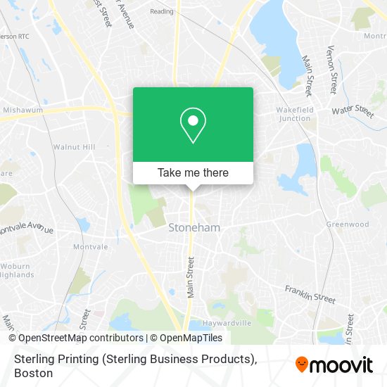 Sterling Printing (Sterling Business Products) map