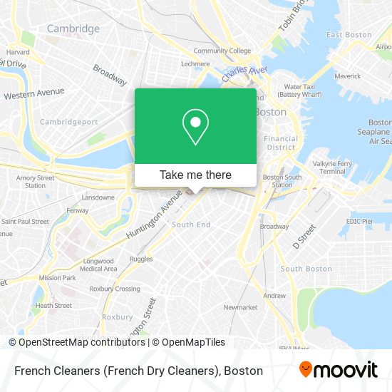 French Cleaners (French Dry Cleaners) map
