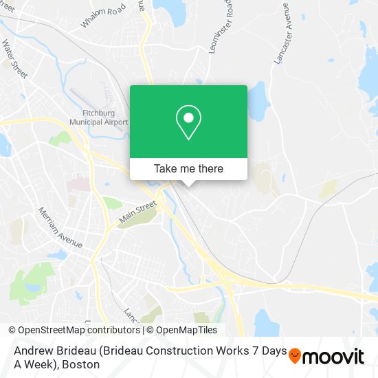 Andrew Brideau (Brideau Construction Works 7 Days A Week) map