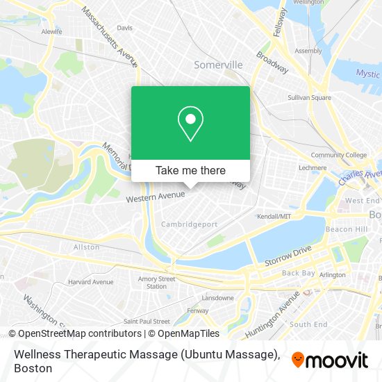 Wellness Therapeutic Massage (Ubuntu Massage) map