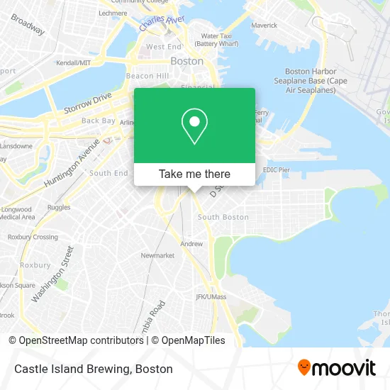 Castle Island Brewing map