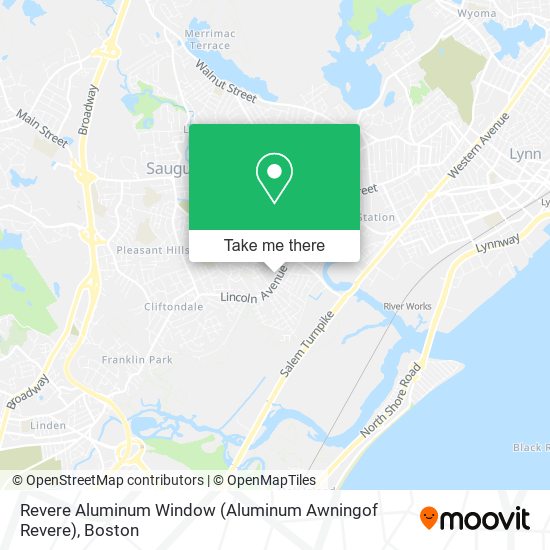 Revere Aluminum Window (Aluminum Awningof Revere) map