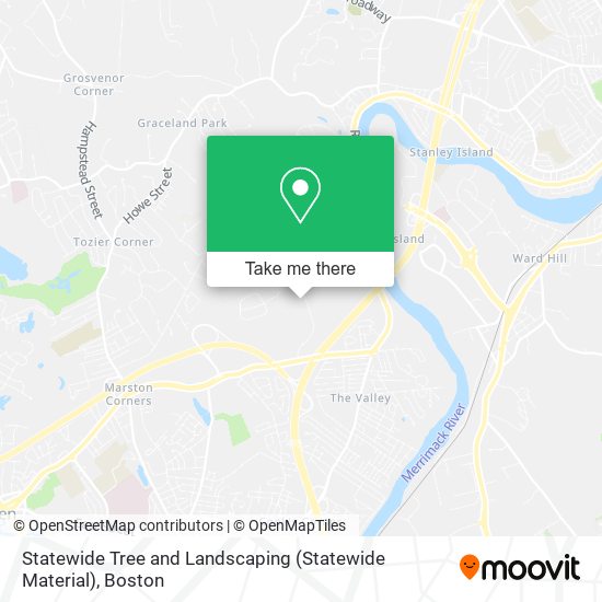 Statewide Tree and Landscaping (Statewide Material) map