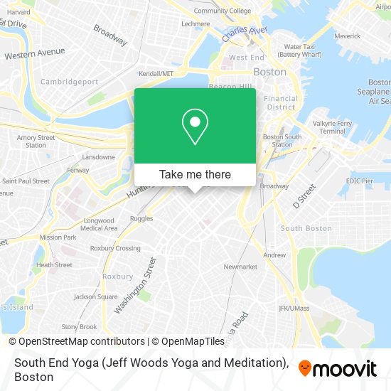 South End Yoga (Jeff Woods Yoga and Meditation) map