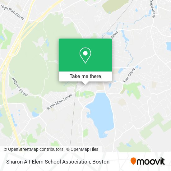 Sharon Alt Elem School Association map
