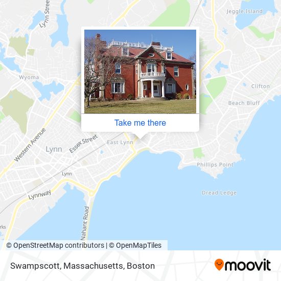 Mapa de Swampscott, Massachusetts
