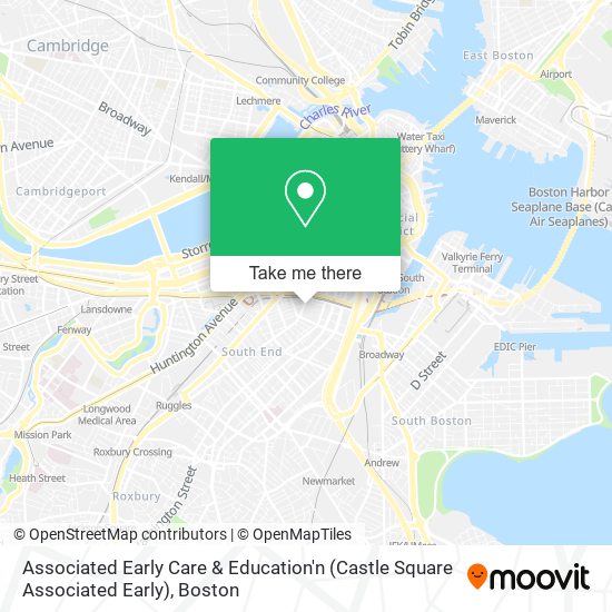 Mapa de Associated Early Care & Education'n (Castle Square Associated Early)