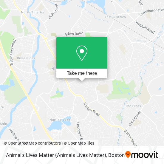 Animal's Lives Matter (Animals Lives Matter) map